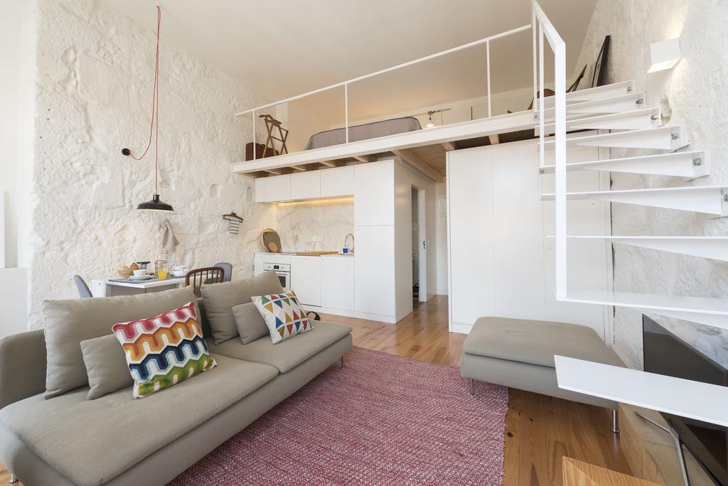 Lovelystay - Cativo Mezzanine Studio Porto Luaran gambar